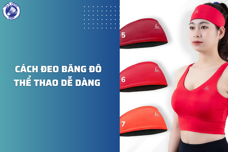 cách đeo băng đô thể thao