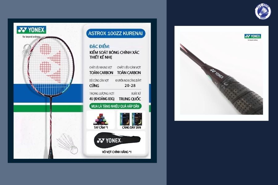 Vợt Cầu Lông Yonex Astrox 100ZZ 